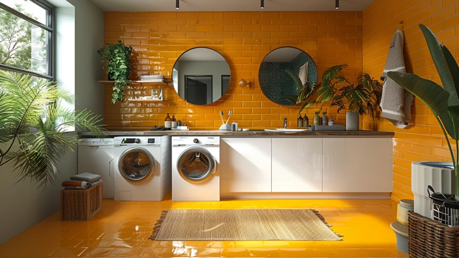 Enhancing Style and Function with 20 Laundry Room Tile Ideas