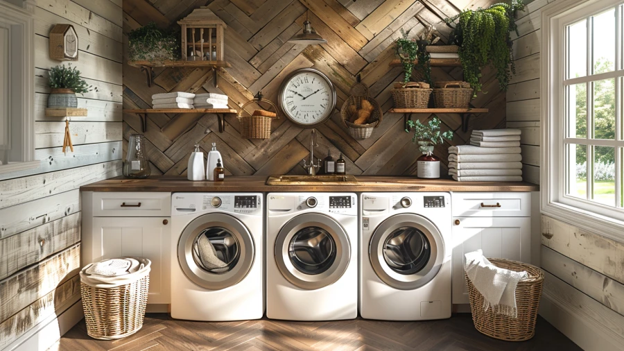 Enhancing Style and Function with 20 Laundry Room Tile Ideas