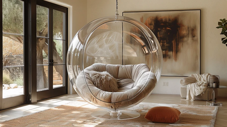 20 Living Room Swing Ideas to Elevate Your Home's Comfort and Style