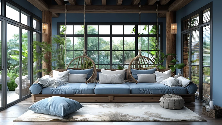 20 Living Room Swing Ideas to Elevate Your Home's Comfort and Style