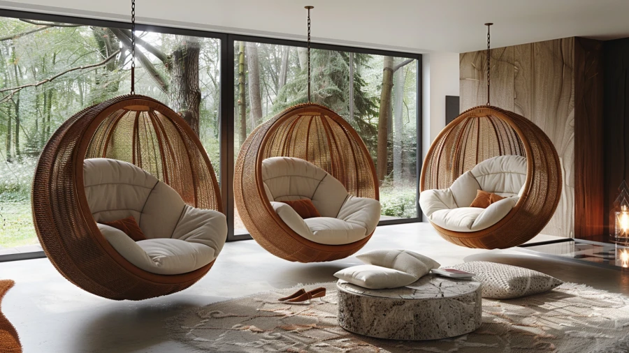 20 Living Room Swing Ideas to Elevate Your Home's Comfort and Style