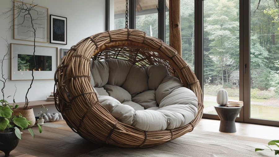 20 Living Room Swing Ideas to Elevate Your Home's Comfort and Style