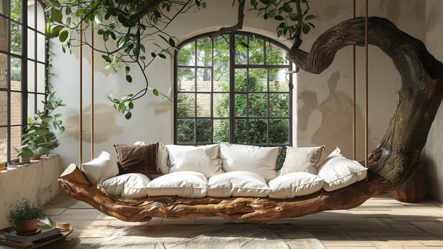 20 Living Room Swing Ideas to Elevate Your Home's Comfort and Style