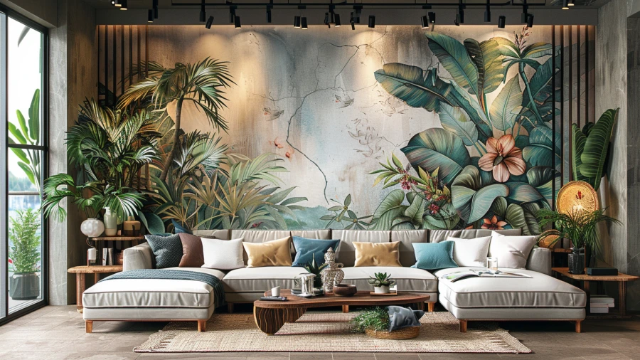 Renew Your Area with these Beautiful Living Room Wallpaper Ideas