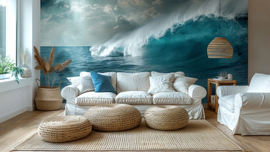 Renew Your Area with these Beautiful Living Room Wallpaper Ideas