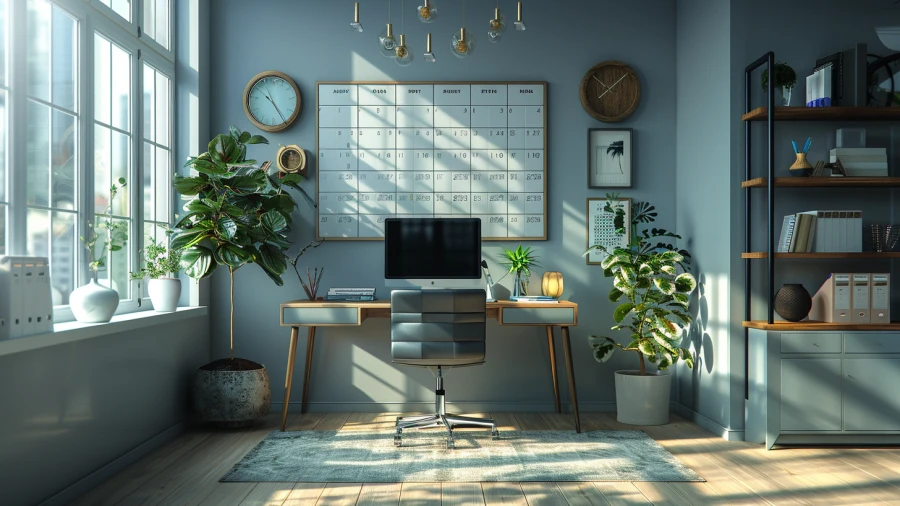 20 Office Wall Decor Ideas to Enhance Your Workspace