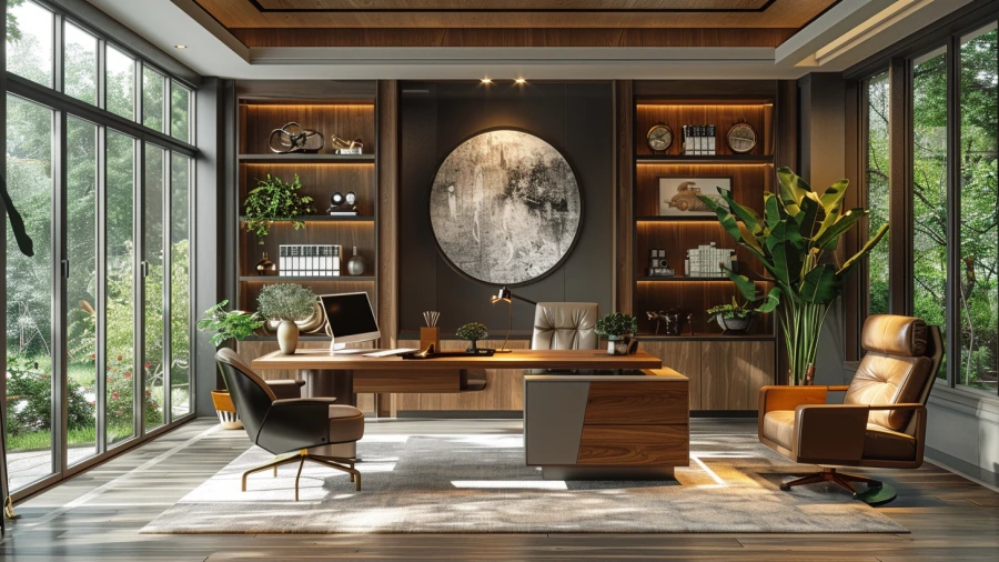 20 Office Wall Decor Ideas to Enhance Your Workspace