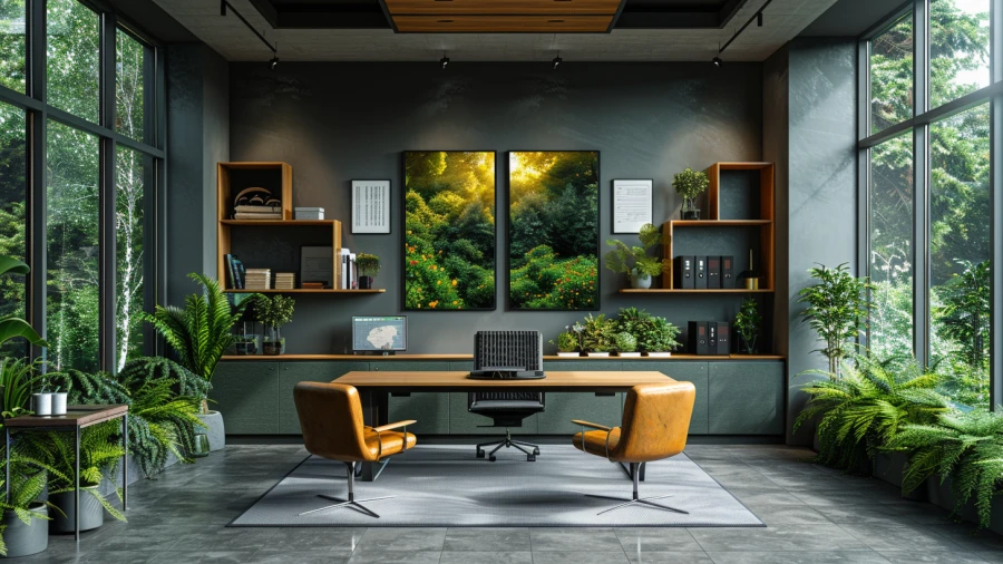 20 Office Wall Decor Ideas to Enhance Your Workspace