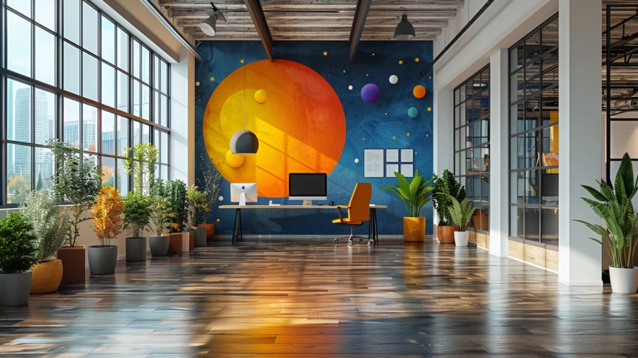 20 Office Wall Decor Ideas to Enhance Your Workspace