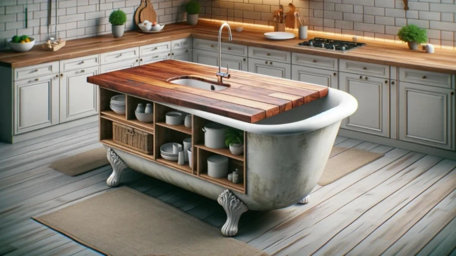 Revitalize Your Home Decor: 8 Inventive Ideas to Repurpose Old Bathtub