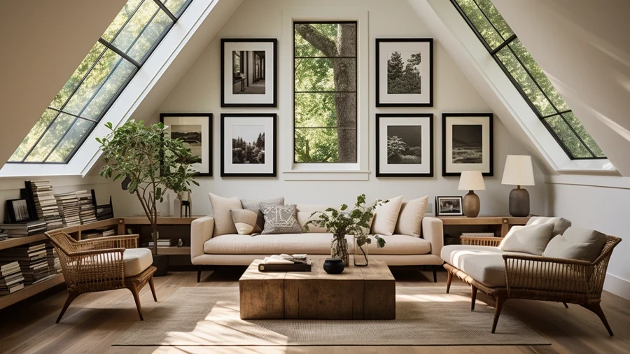 9 Inspiring Ways to Decorate a Room with Slanted Walls