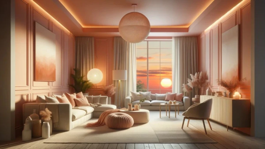 8 Stunning Sunset Paint Colors for a Calm and Warm Living Space