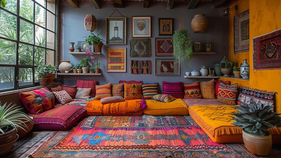 Top 20 Boho Living Room Ideas to Transform Your Space with Eclectic Decor and Vibrant Patterns for a Unique Look