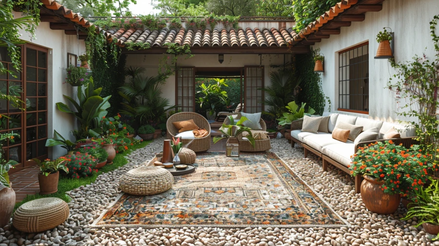 20 Courtyard Garden Ideas that Creates Tranquil Outdoor Retreats