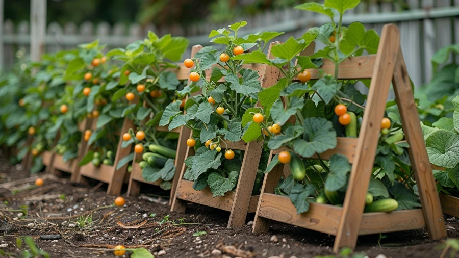 20 Cucumber Trellis Ideas to Enhance Your Garden with Creative, Space-Saving Solutions for Growing Healthy, Pest-Free Cucumbers