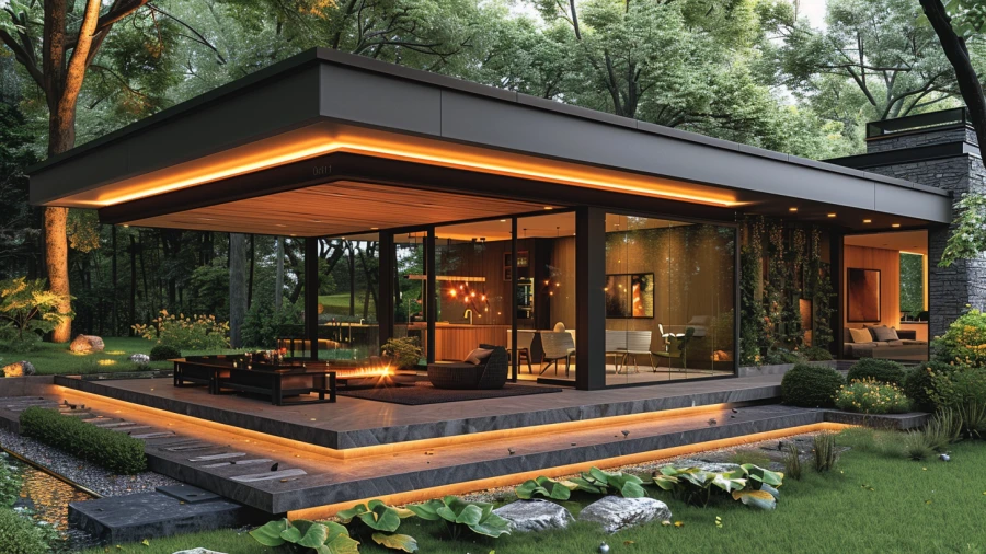 20 Inspiring Front Door Canopy Ideas for Remodeling Your Entrance