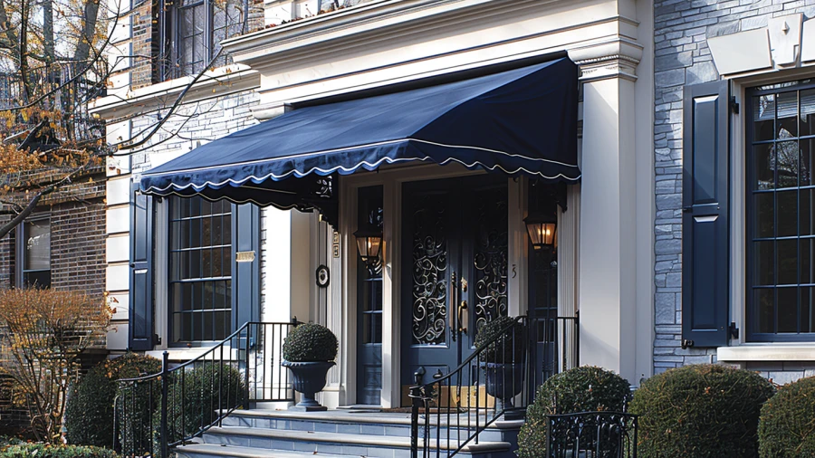 20 Inspiring Front Door Canopy Ideas for Remodeling Your Entrance