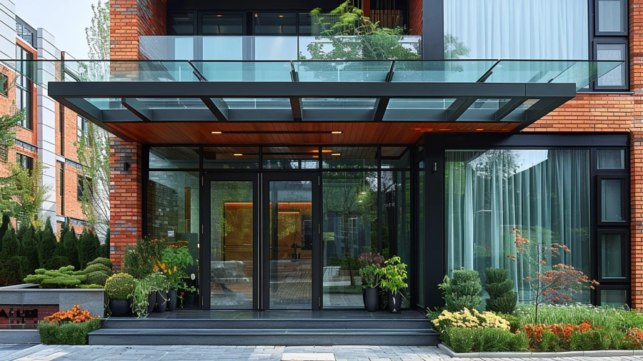 20 Inspiring Front Door Canopy Ideas for Remodeling Your Entrance