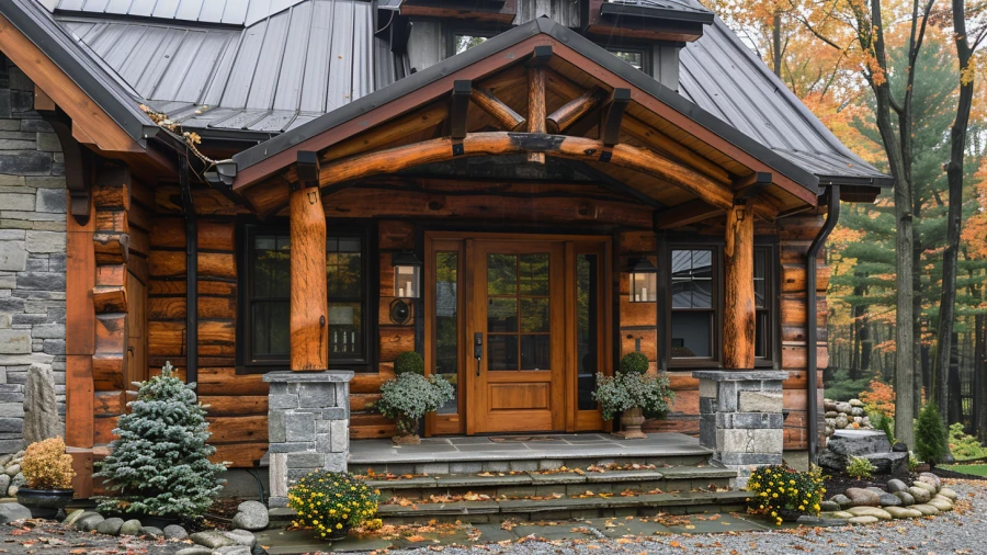 20 Inspiring Front Door Canopy Ideas for Remodeling Your Entrance