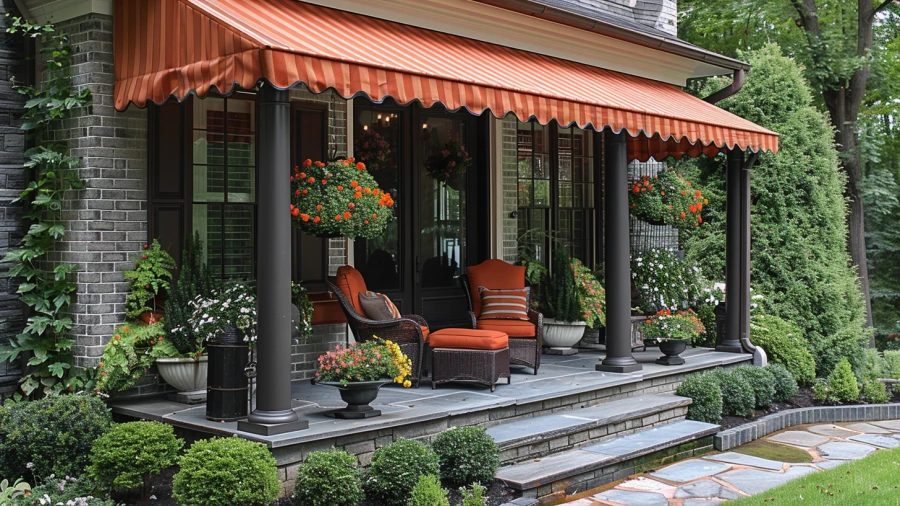 20 Creative Front Porch Awning Ideas to Enhance Your Outdoor Space