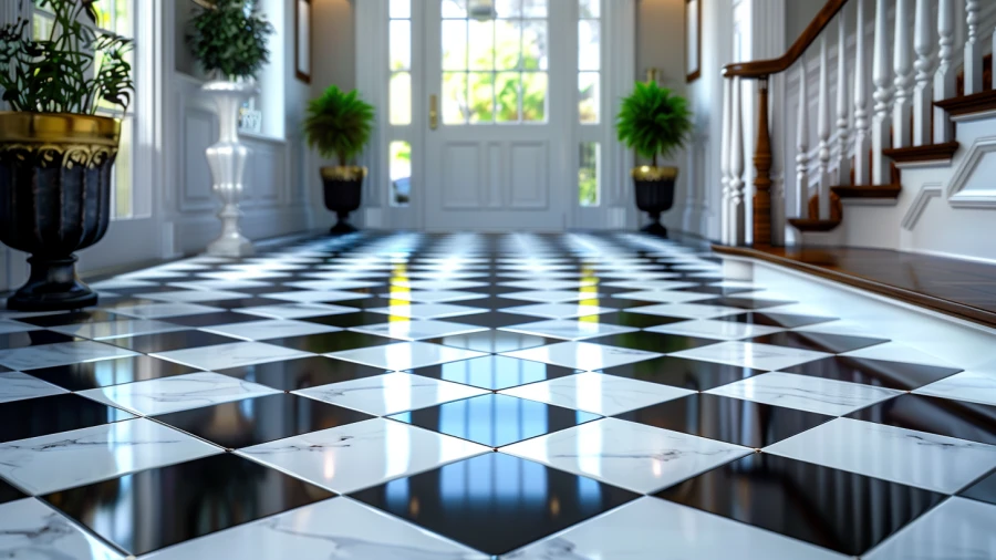 Transform Your Entryway with 20 Creative Hallway Tile Ideas