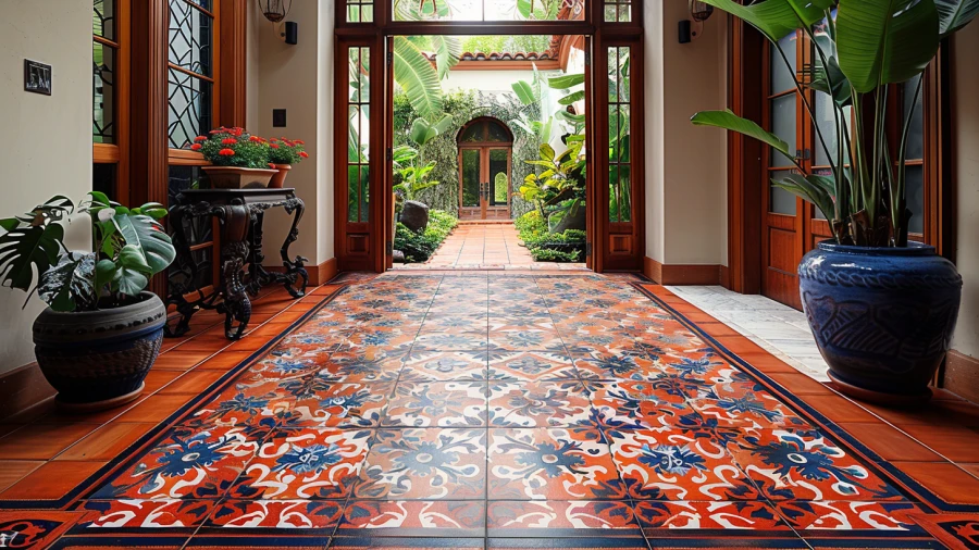 Transform Your Entryway with 20 Creative Hallway Tile Ideas