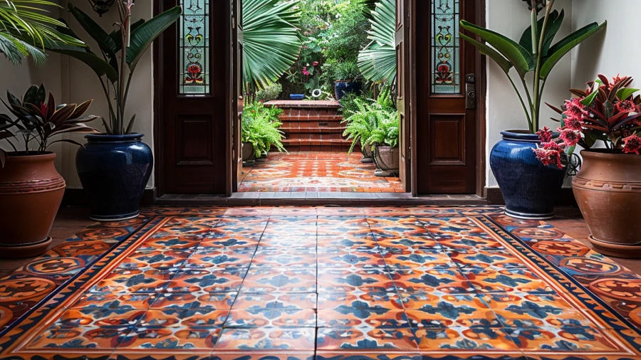 Transform Your Entryway with 20 Creative Hallway Tile Ideas