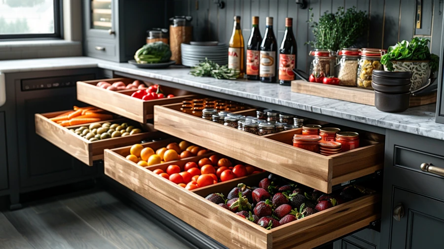20 Kitchen Pantry Ideas to Optimize Your Kitchen Storage