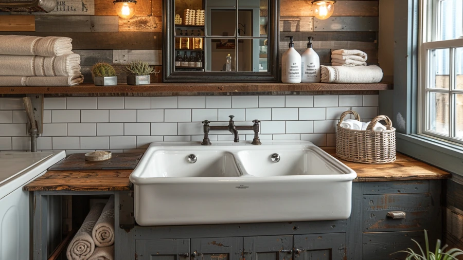 20 Creative Laundry Room Sink Ideas to Elevate Your Space