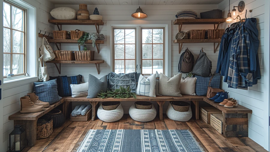 20 Unique Mudroom Ideas to Transform Your Entryway into an Organized Haven