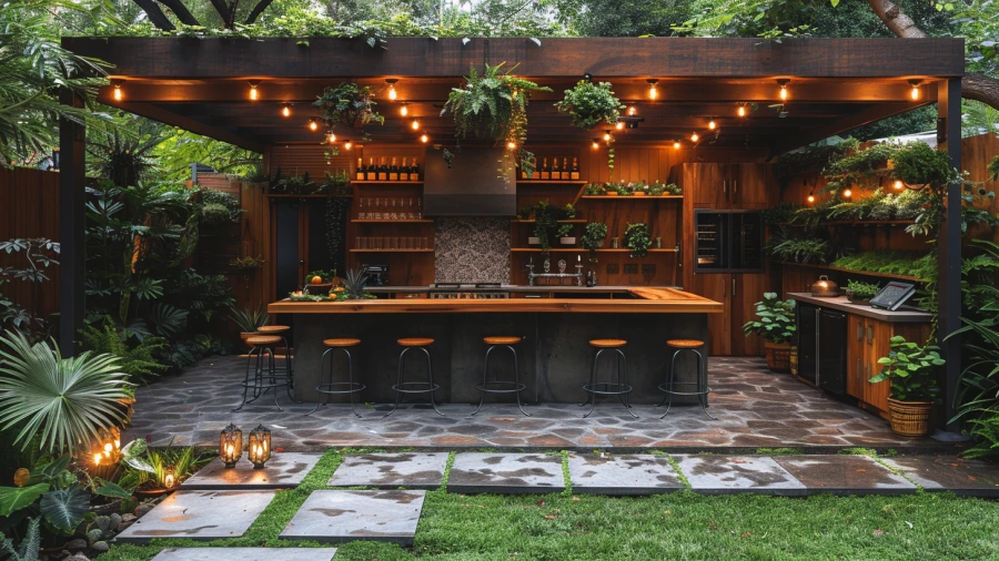 Top 20 Stunning Outdoor Bar Ideas  for Stylish Entertaining and Relaxation