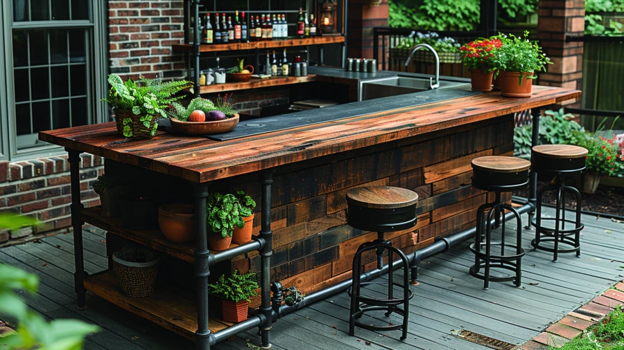 Top 20 Stunning Outdoor Bar Ideas  for Stylish Entertaining and Relaxation