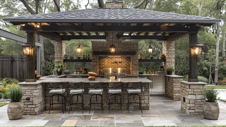 Top 20 Stunning Outdoor Bar Ideas  for Stylish Entertaining and Relaxation