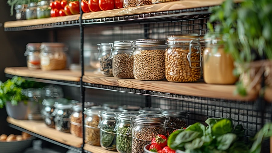 Maximize Your Kitchen Storage with these 20 Pantry Shelving Ideas