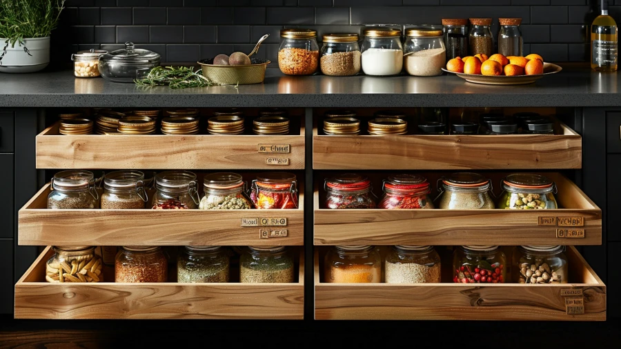 Maximize Your Kitchen Storage with these 20 Pantry Shelving Ideas