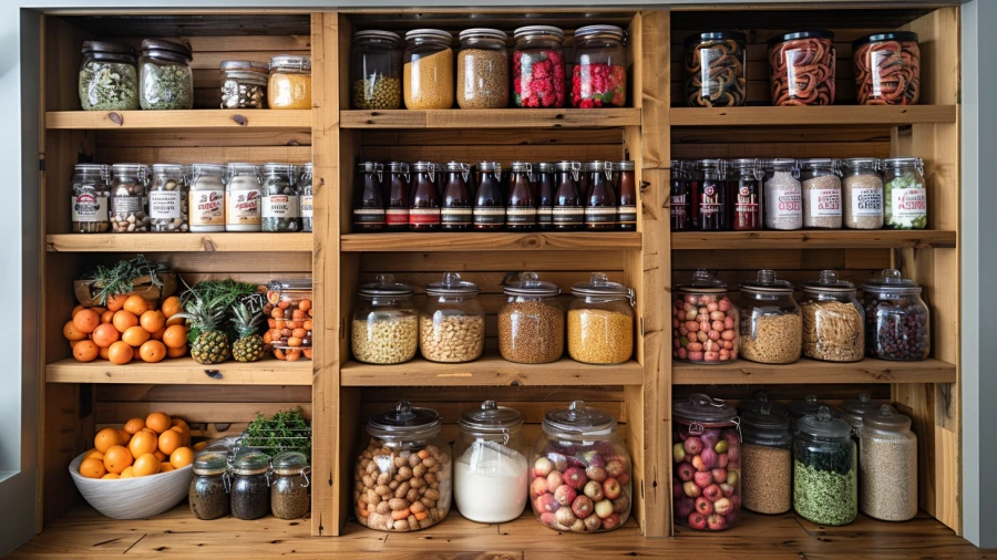 Maximize Your Kitchen Storage with these 20 Pantry Shelving Ideas