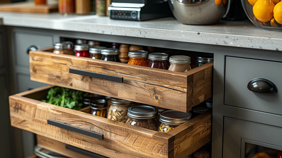 Maximize Your Kitchen Storage with these 20 Pantry Shelving Ideas