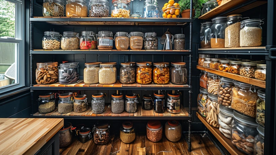 Maximize Your Kitchen Storage with these 20 Pantry Shelving Ideas