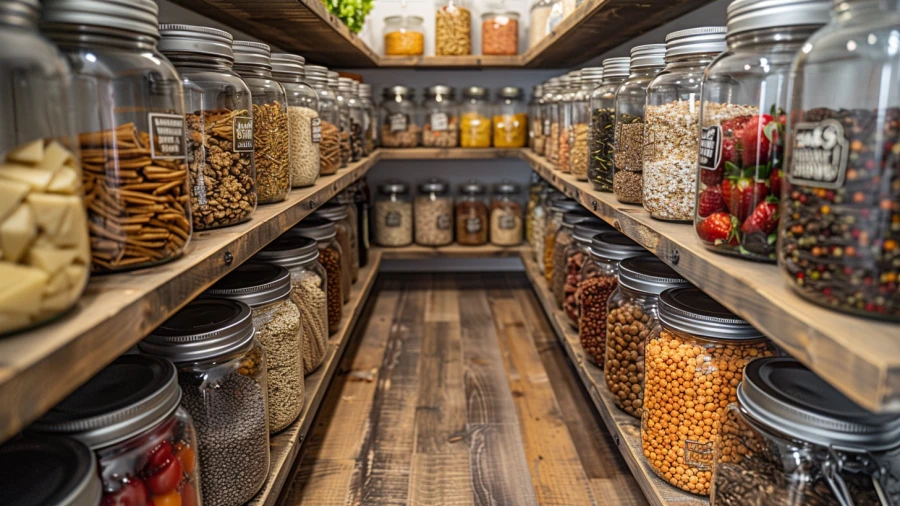 Maximize Your Kitchen Storage with these 20 Pantry Shelving Ideas
