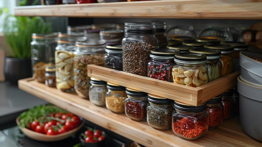 Maximize Your Kitchen Storage with these 20 Pantry Shelving Ideas