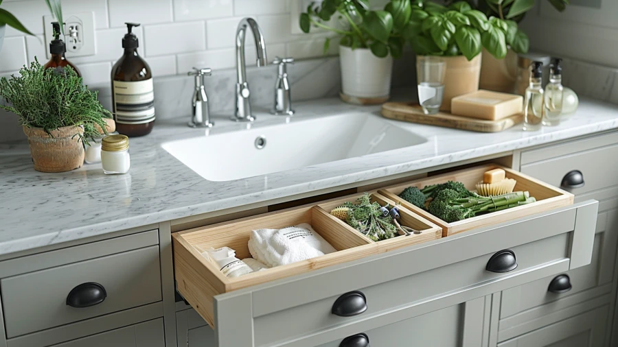 Transform Your Bathroom with these 20 Clever Pedestal Sink Storage Ideas