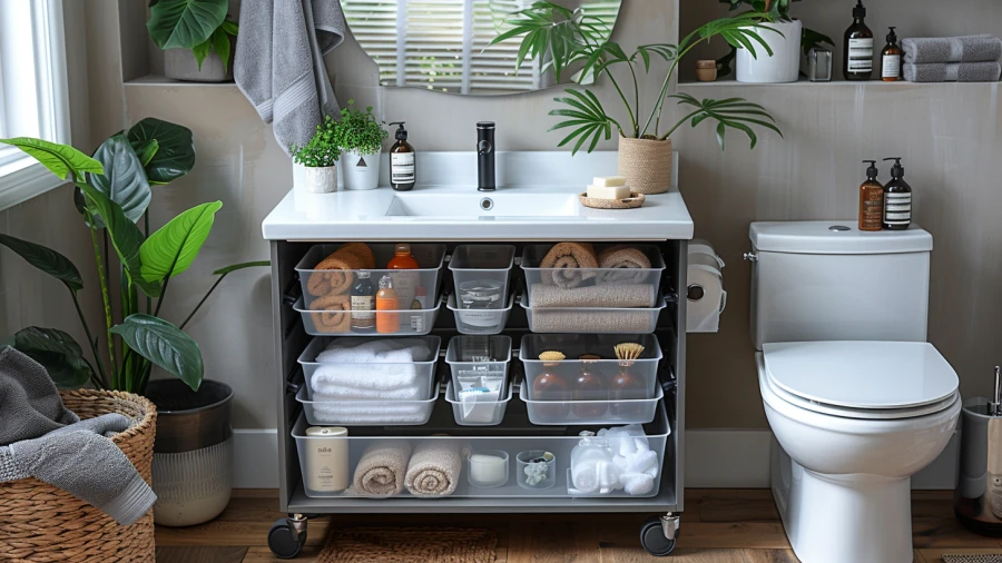 Transform Your Bathroom with these 20 Clever Pedestal Sink Storage Ideas