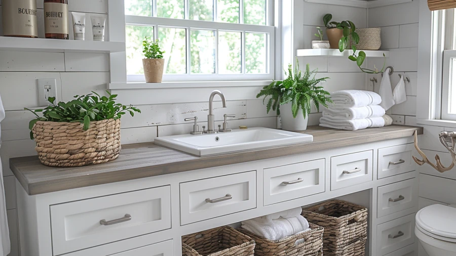 Transform Your Bathroom with these 20 Clever Pedestal Sink Storage Ideas