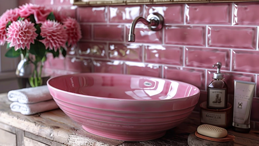 20 Pink Tile Bathroom Ideas for Elegant Interiors