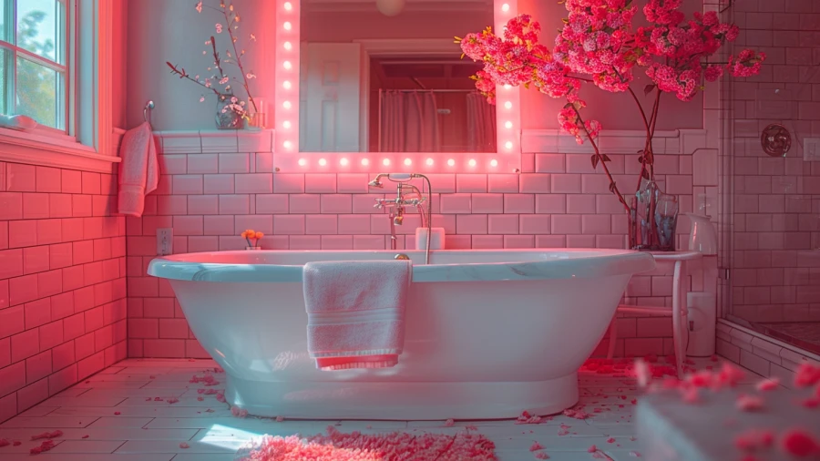 20 Pink Tile Bathroom Ideas for Elegant Interiors