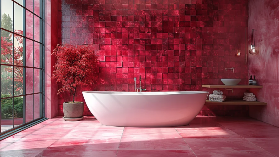 20 Pink Tile Bathroom Ideas for Elegant Interiors