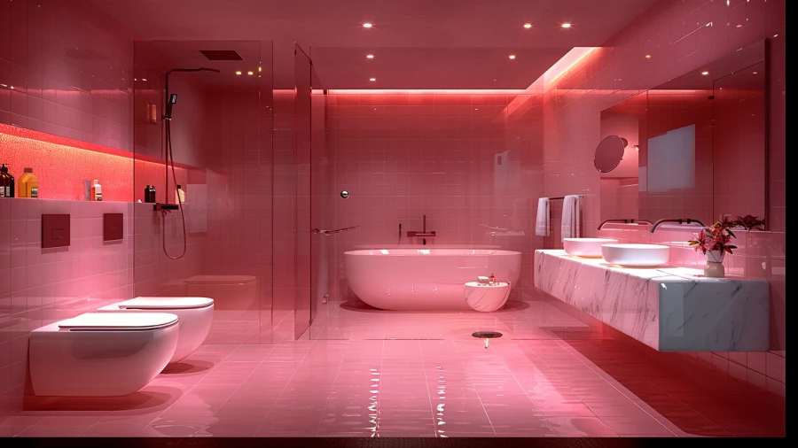 20 Pink Tile Bathroom Ideas for Elegant Interiors