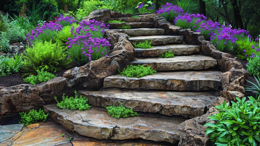 20 Sloped Backyard Ideas to Transform Your Outdoor Space with Creative Landscaping and Functional Design.