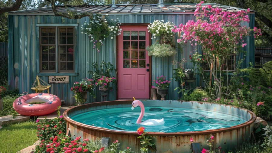 20 Creative Stock Tank Pool Ideas to Transform Your Backyard with Stylish and Fun Outdoor Enhancements