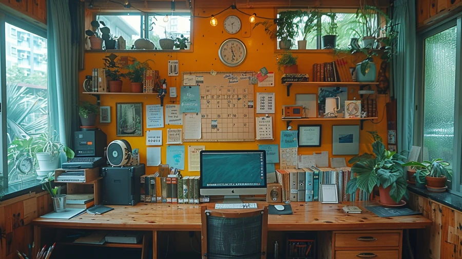 20 Study Table Decoration Ideas for a Stylish, Organized, and Motivating Study Environment